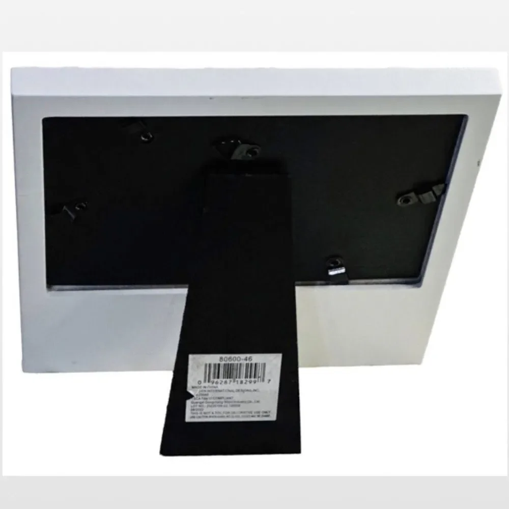 New Latina White 4X6 Picture Frame